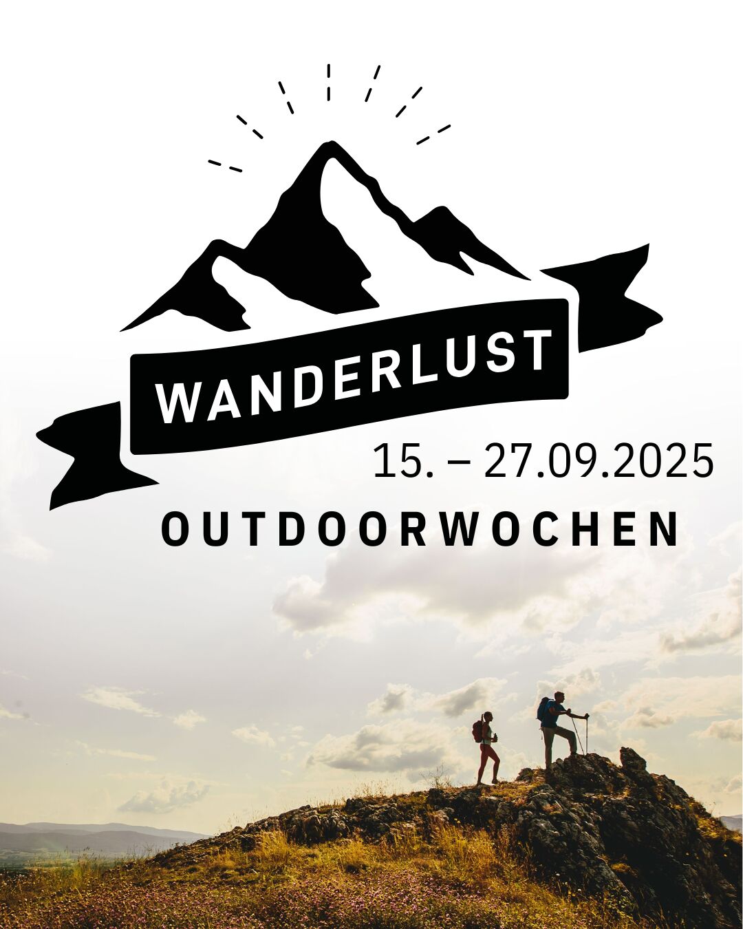 Wanderlust: Outdoorwochen vom 15. - 27.09.2025