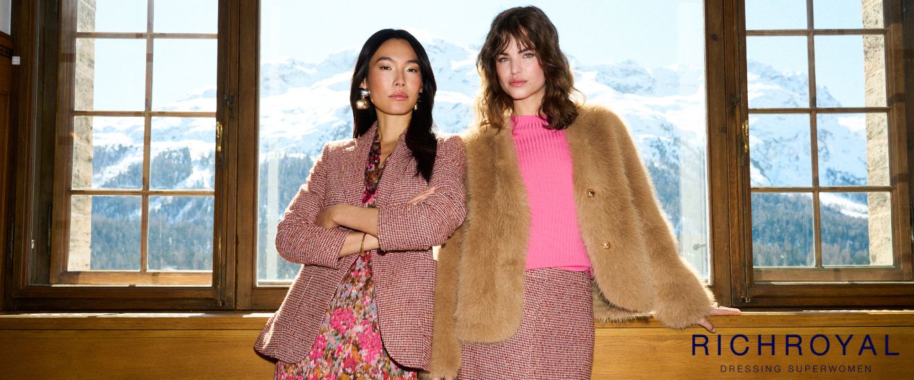 2 Frauen mit Herbstmode